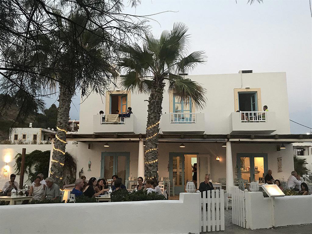 Oklacà Patmos restaurant in Patmos