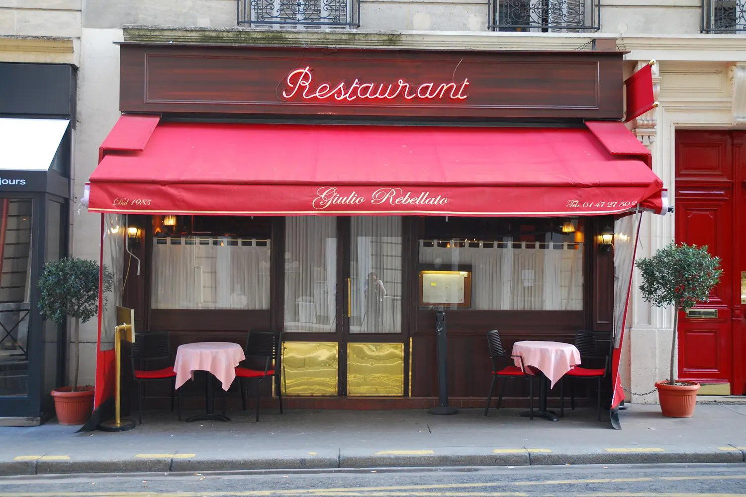 Giulio Rebellato restaurant in Paris, France