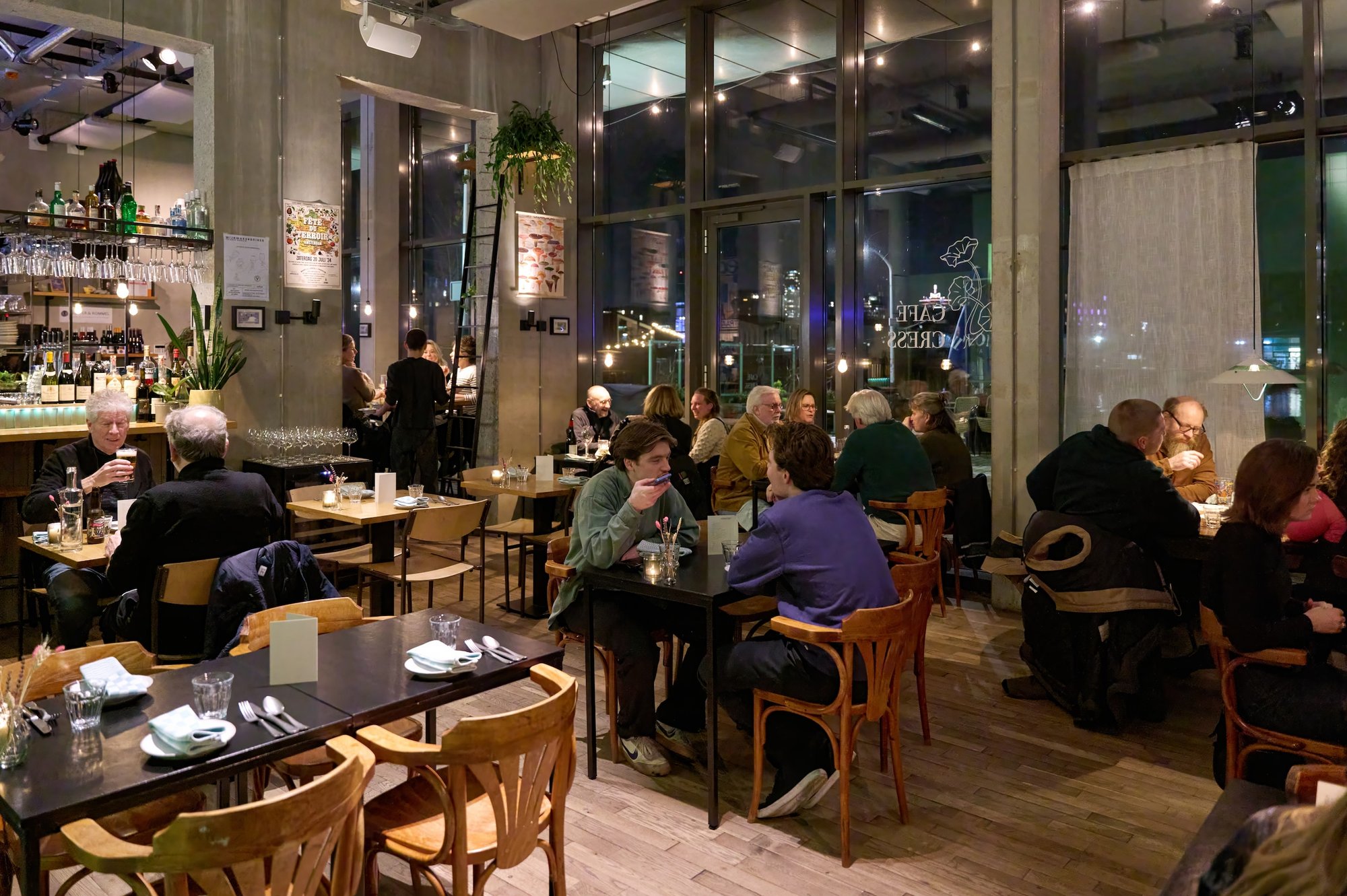 Café Cress restaurant in Amsterdam, Netherlands