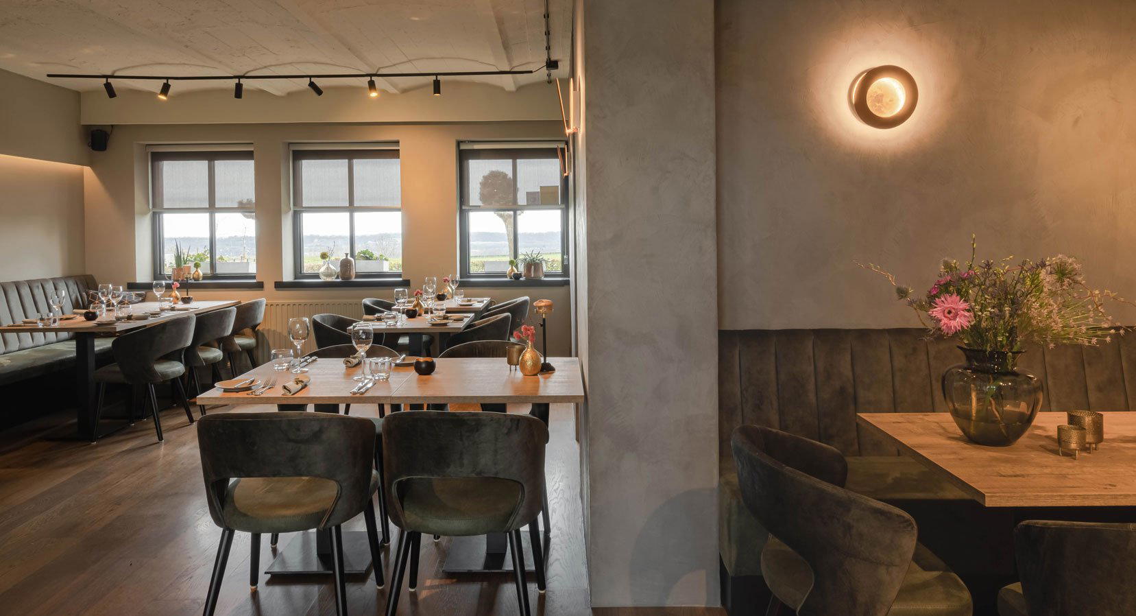 Op de Hej restaurant in Sint Geertruid, Netherlands