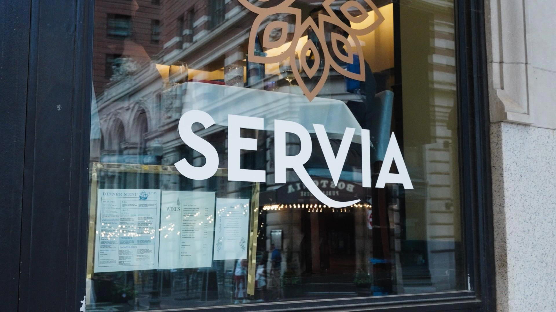 Servia restaurant in Boston, United States