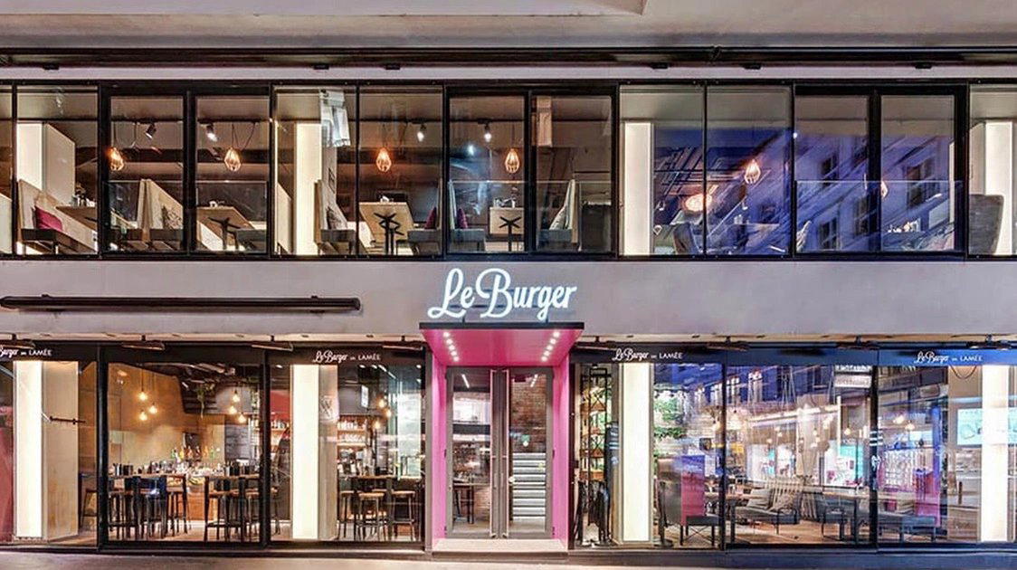 Le Burger restaurant in Vienna, Austria