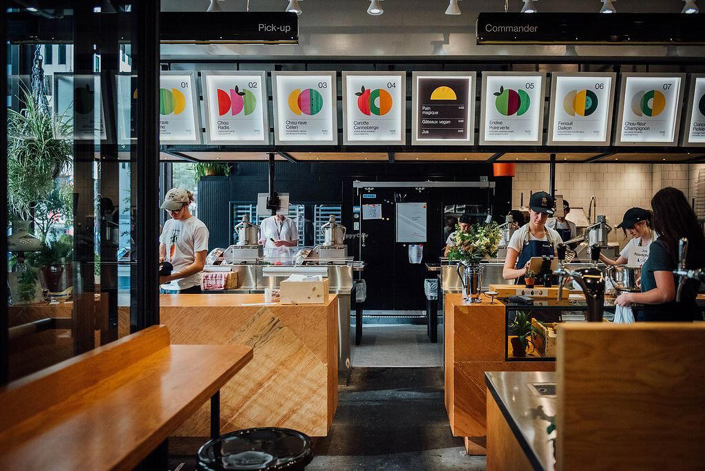 Foodchain restaurant in Montréal, Canada