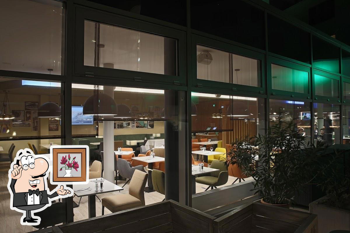 HANGAR 24 restaurant in Schonefeld, Germany