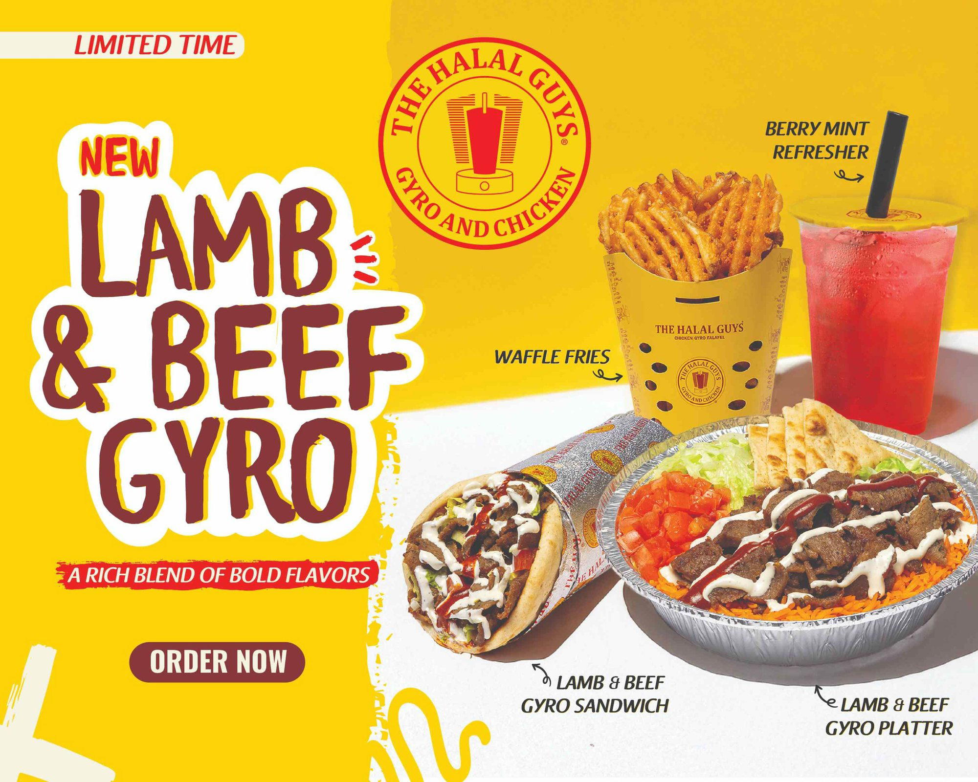 The Halal Guys restaurant in San Francisco, United States