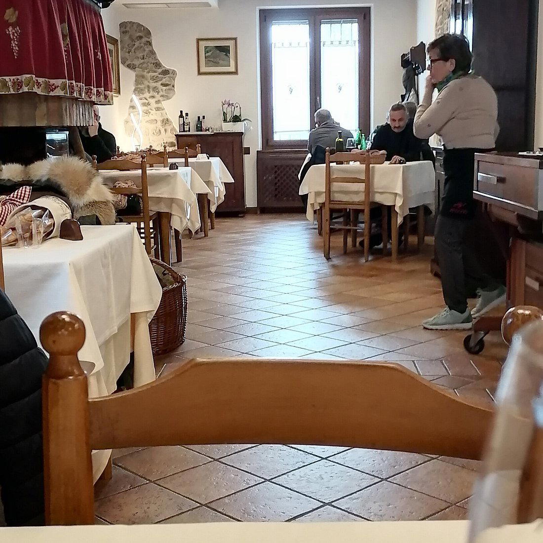 Da Catine restaurant in Aonedis Di Qua, Italy