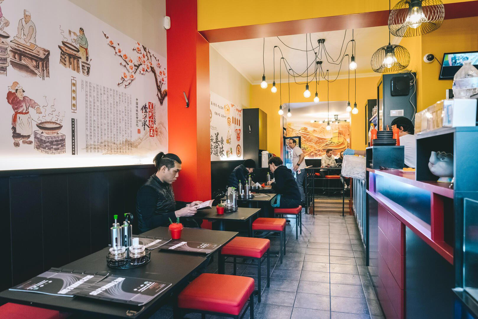 Seli's Noodlebar restaurant in Ghent, Belgium