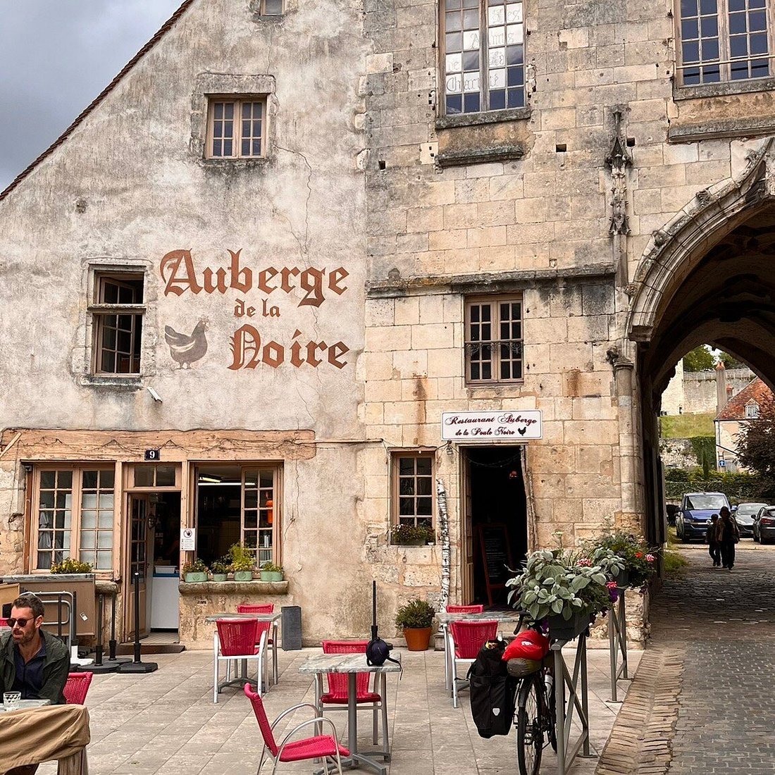 La Poule Noire restaurant in La Charite Sur Loire