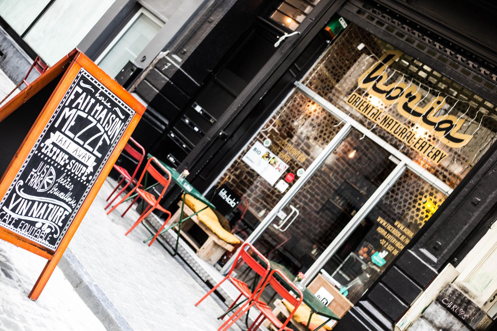 Horia restaurant in Brussels, Belgium