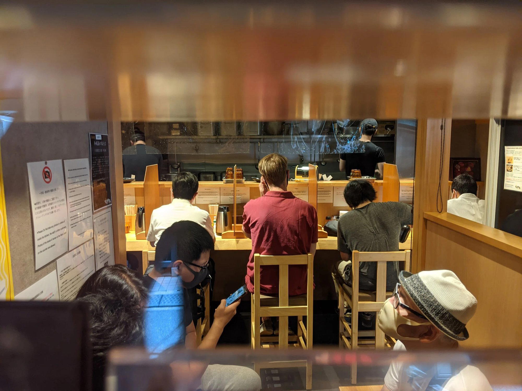 Hototogisu restaurant in Tokyo, Japan