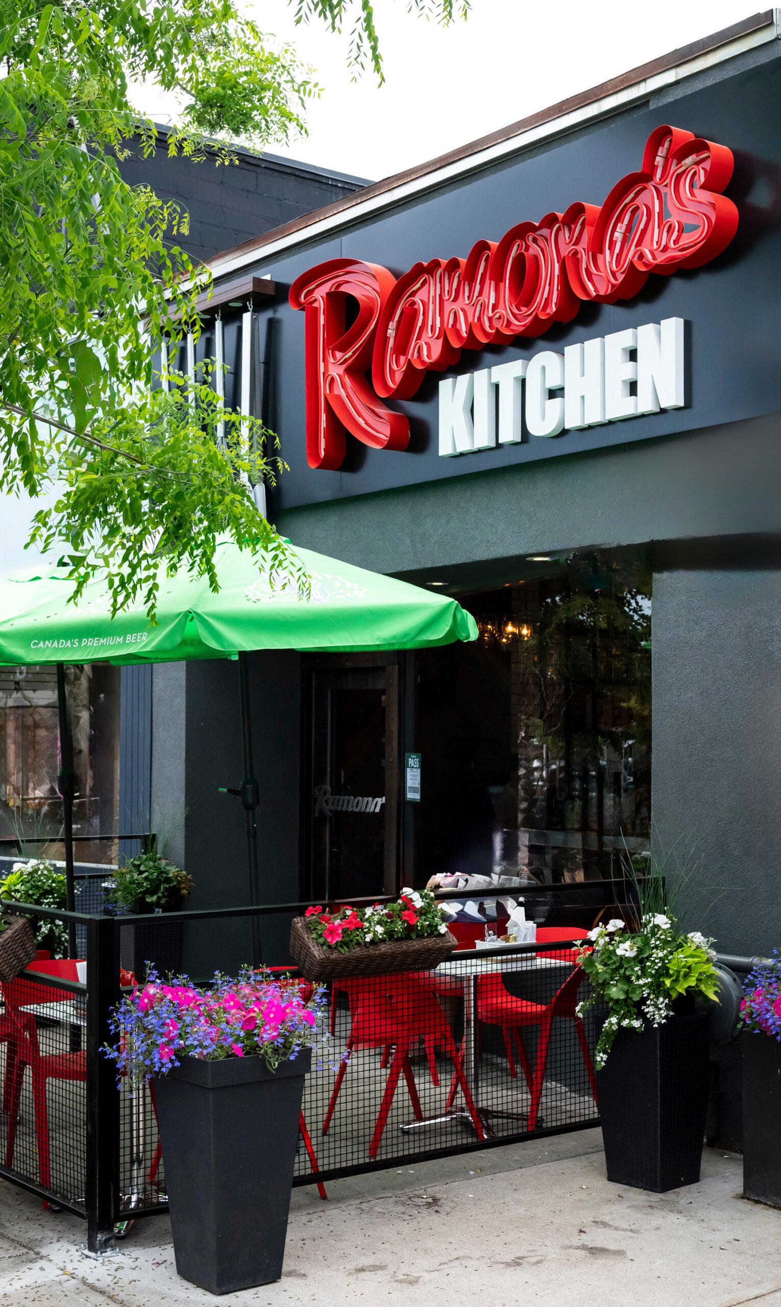 Ramona's Kitchen restaurant in Toronto, Canada