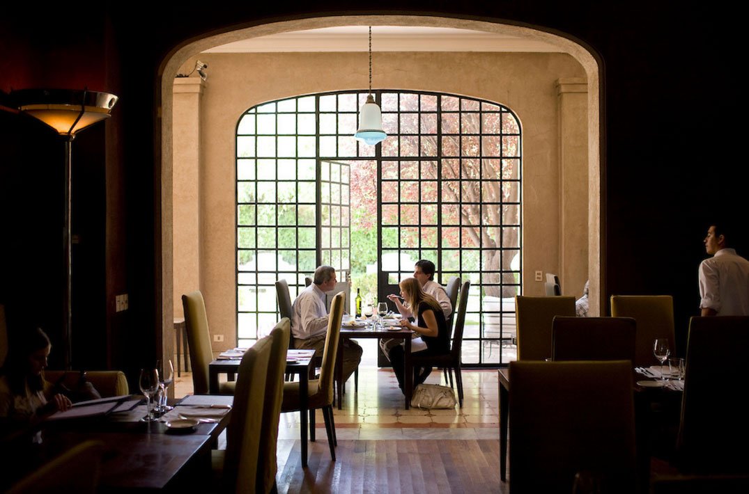 1884 Mallmann restaurant in Mendoza, Argentina