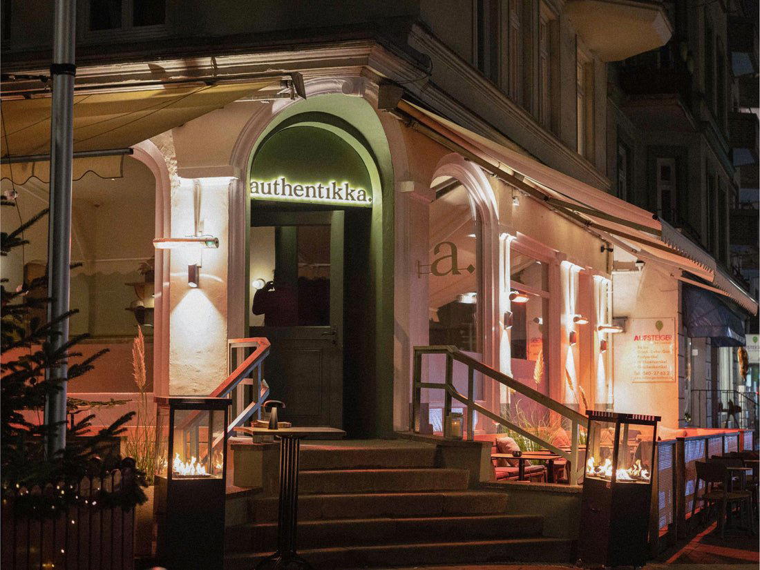 Authentikka restaurant in Hamburg, Germany