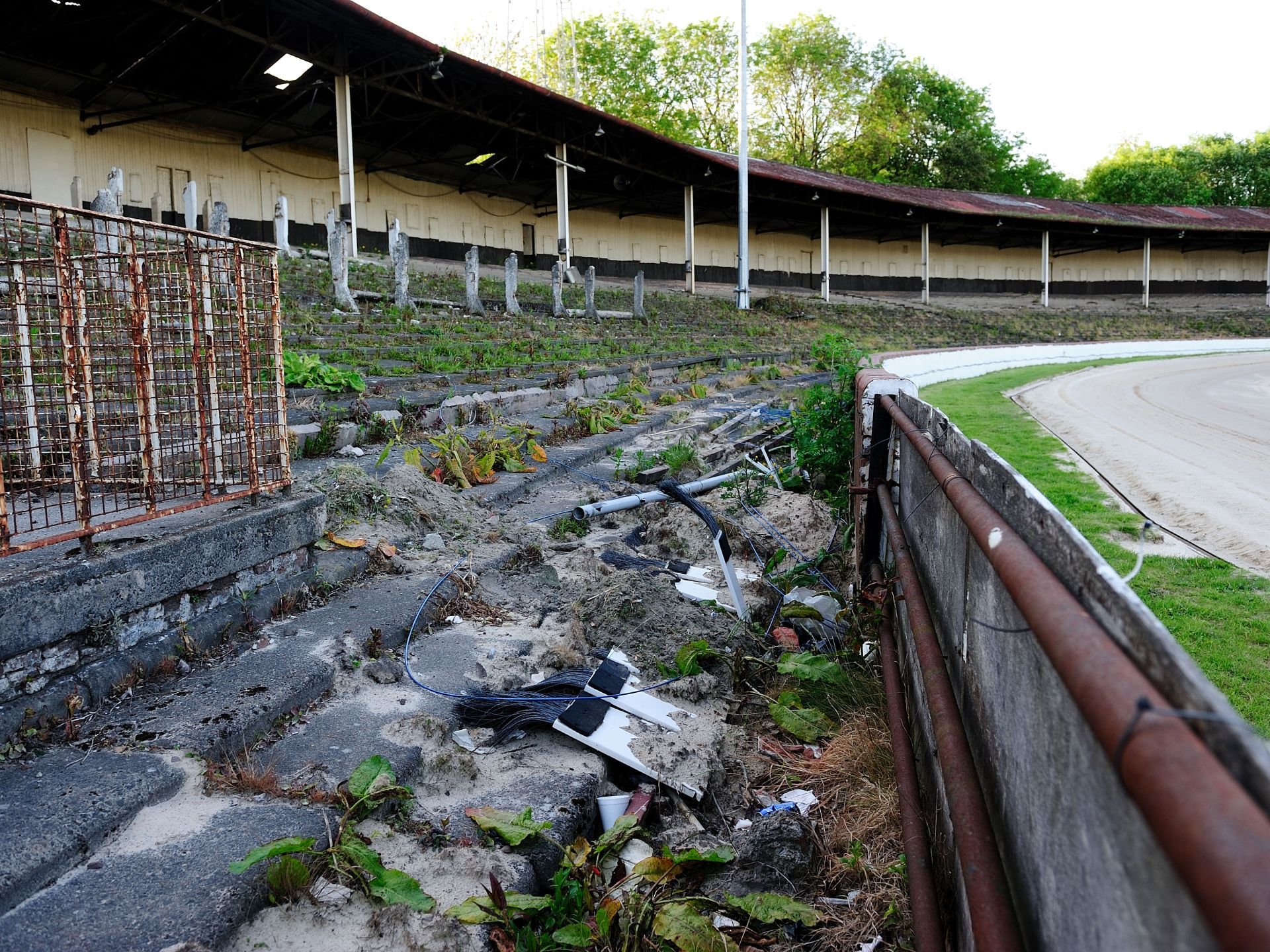 Shawfield Greyhound Stadium restaurant in Dalmarnock