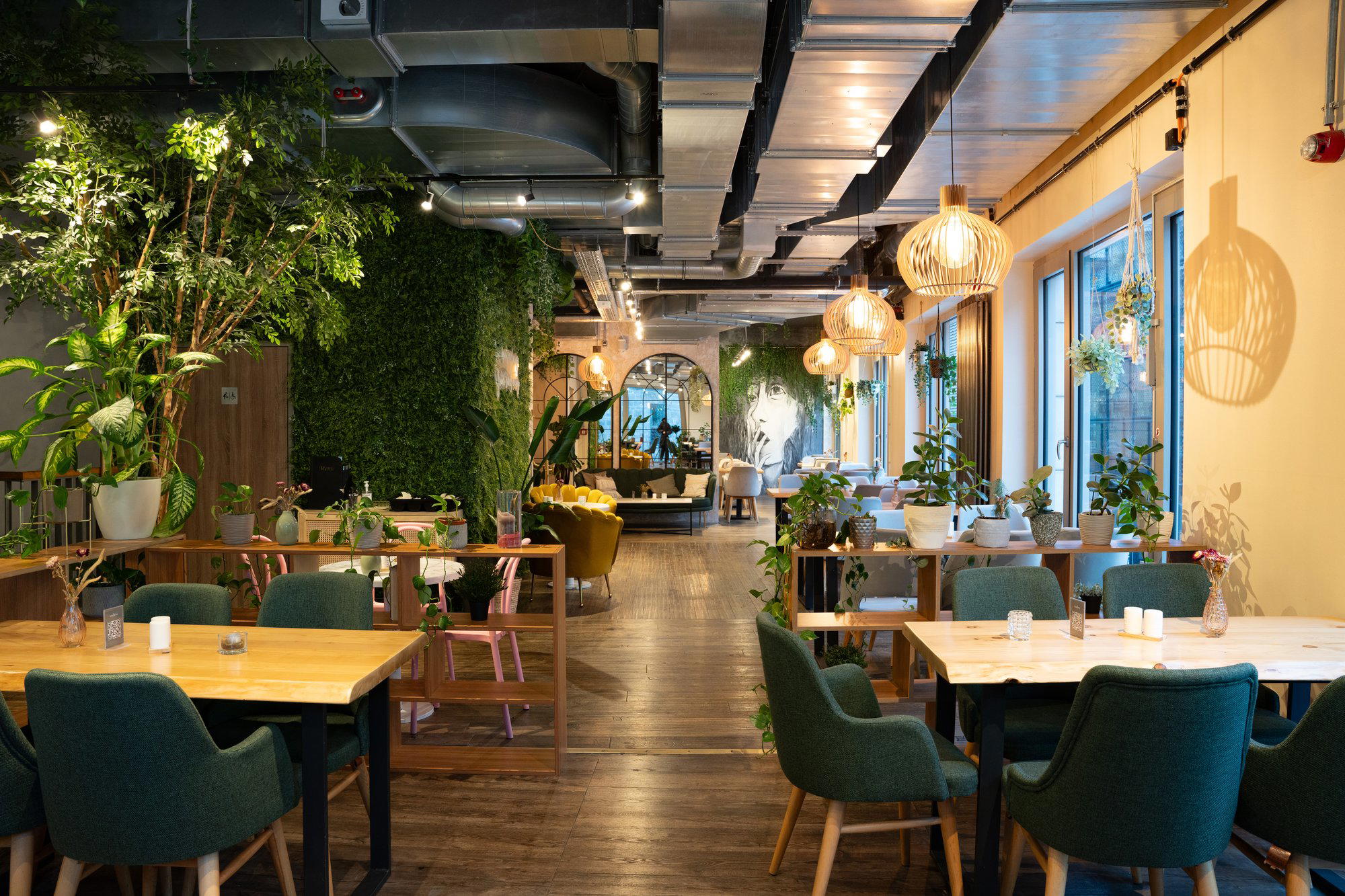 endless restaurant in Leipzig, Germany