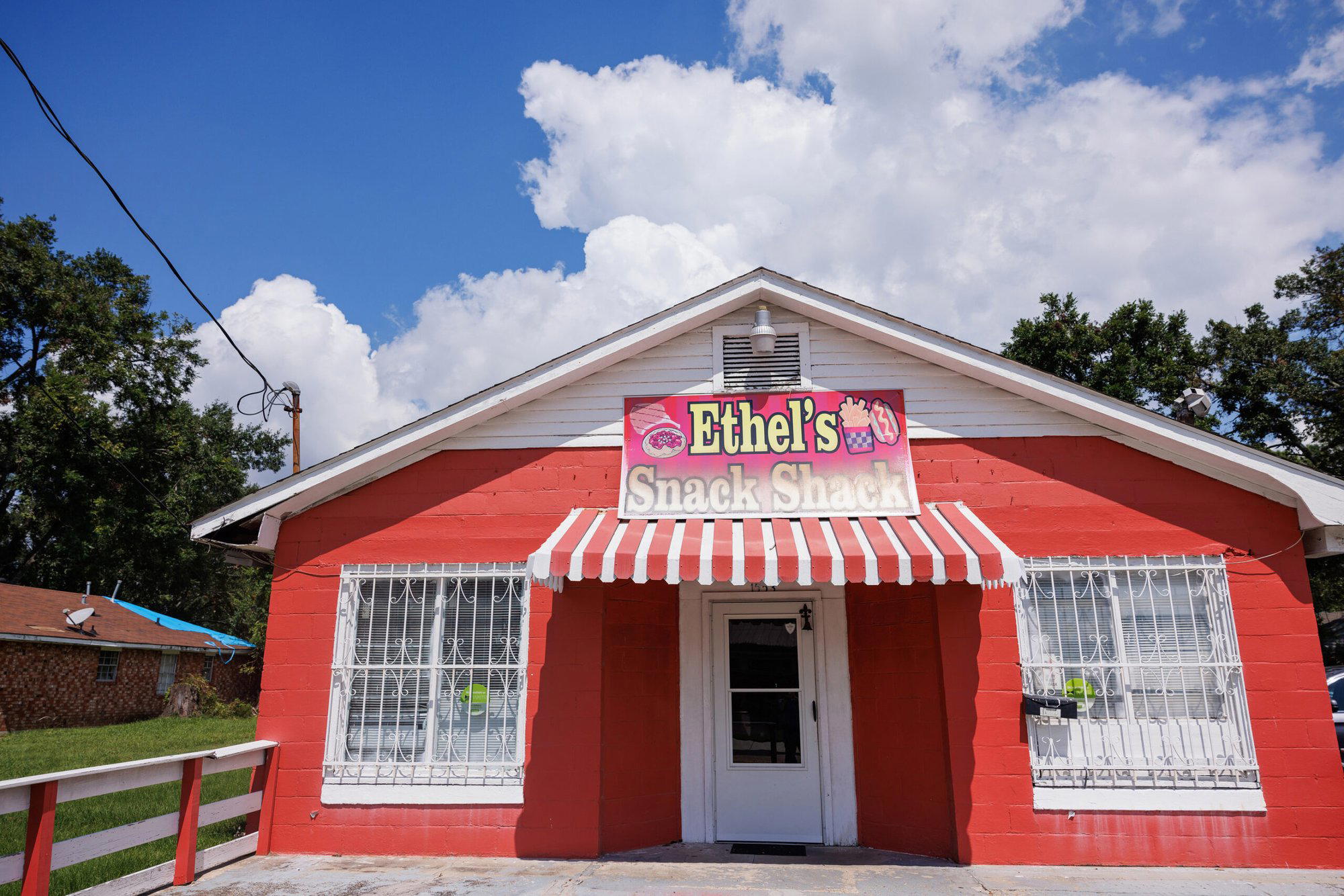 The New Ethel’s Snack Shack restaurant in Baton Rouge