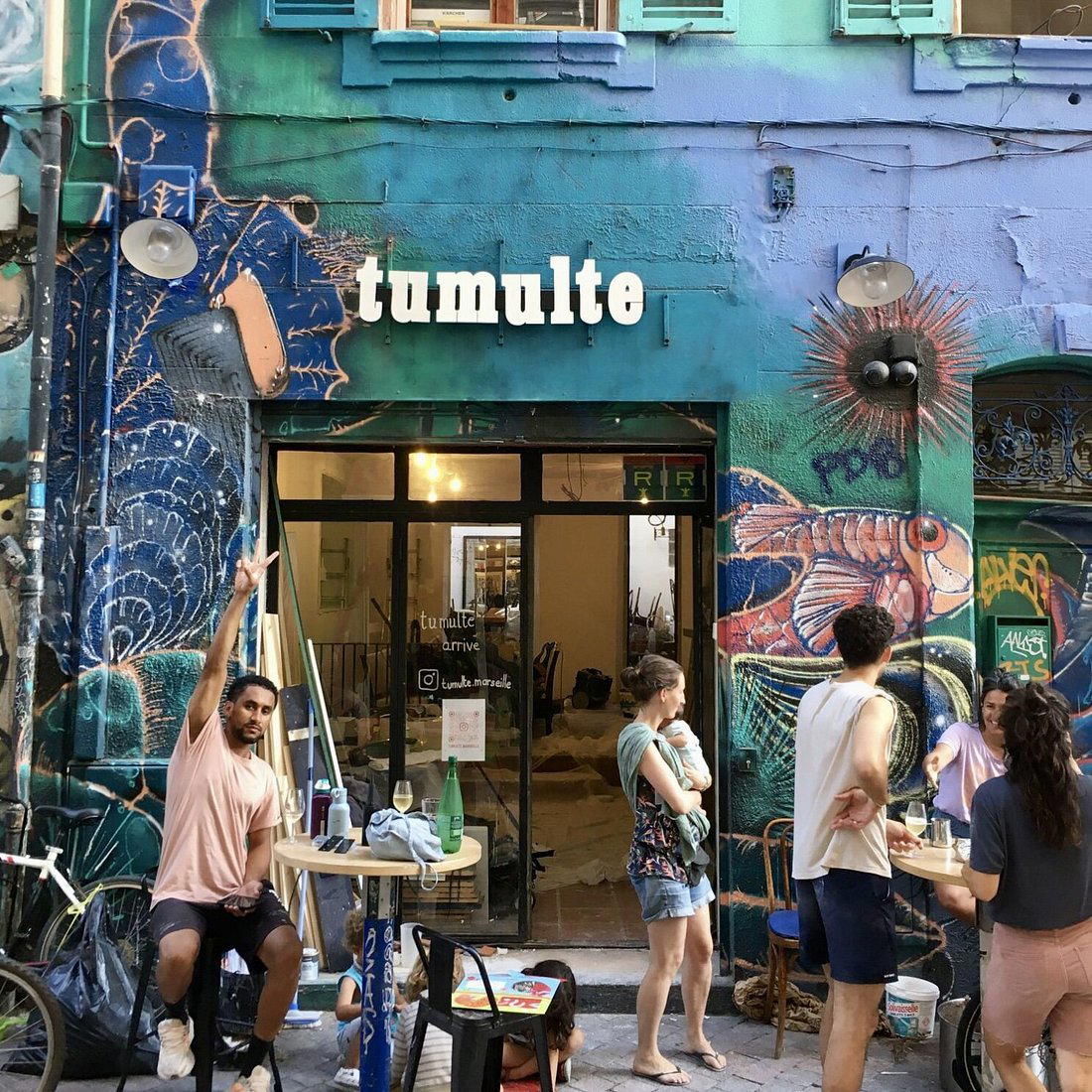 Tumulte restaurant in Marseille, France