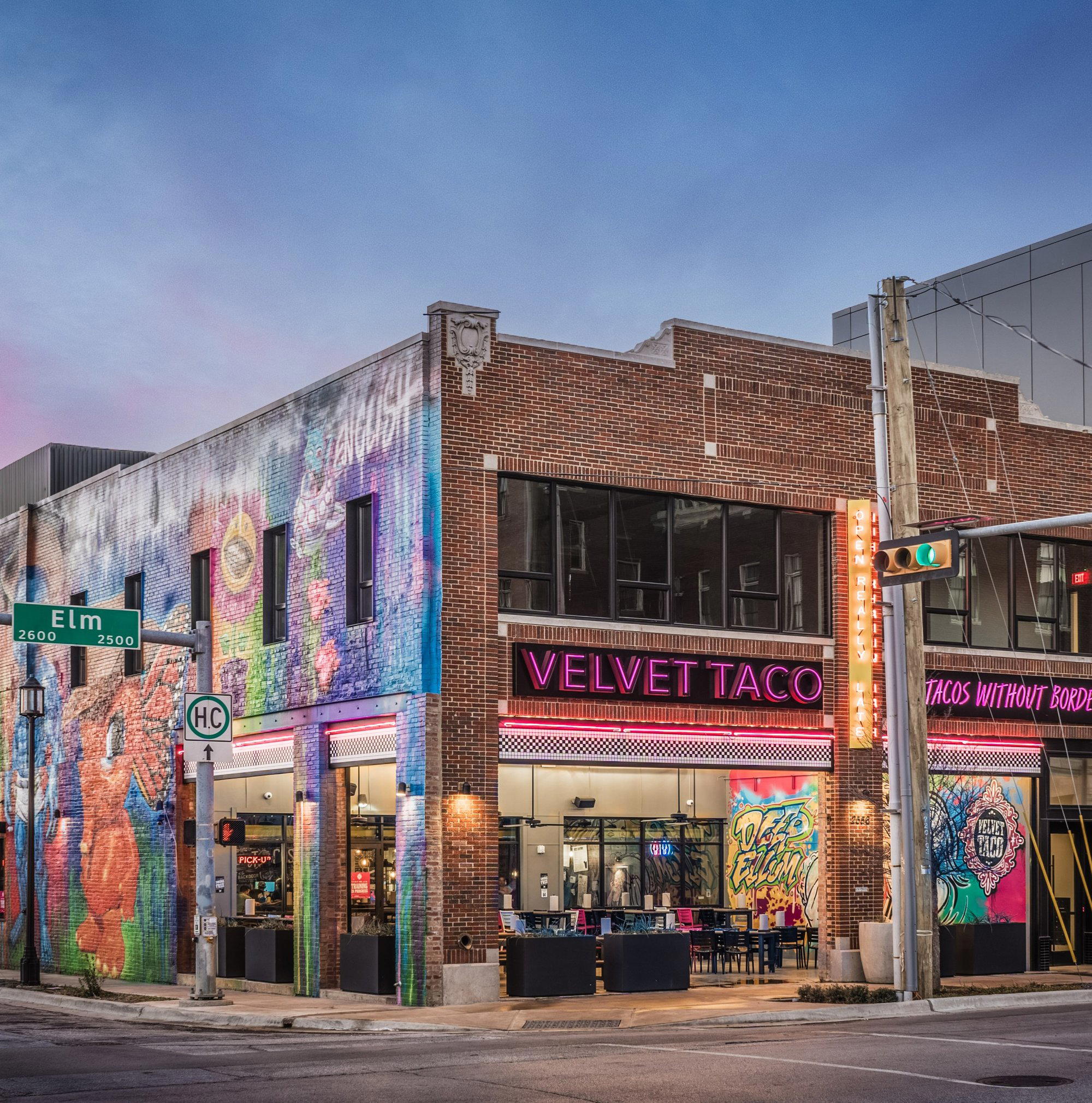 Velvet Taco restaurant in Dallas, United States