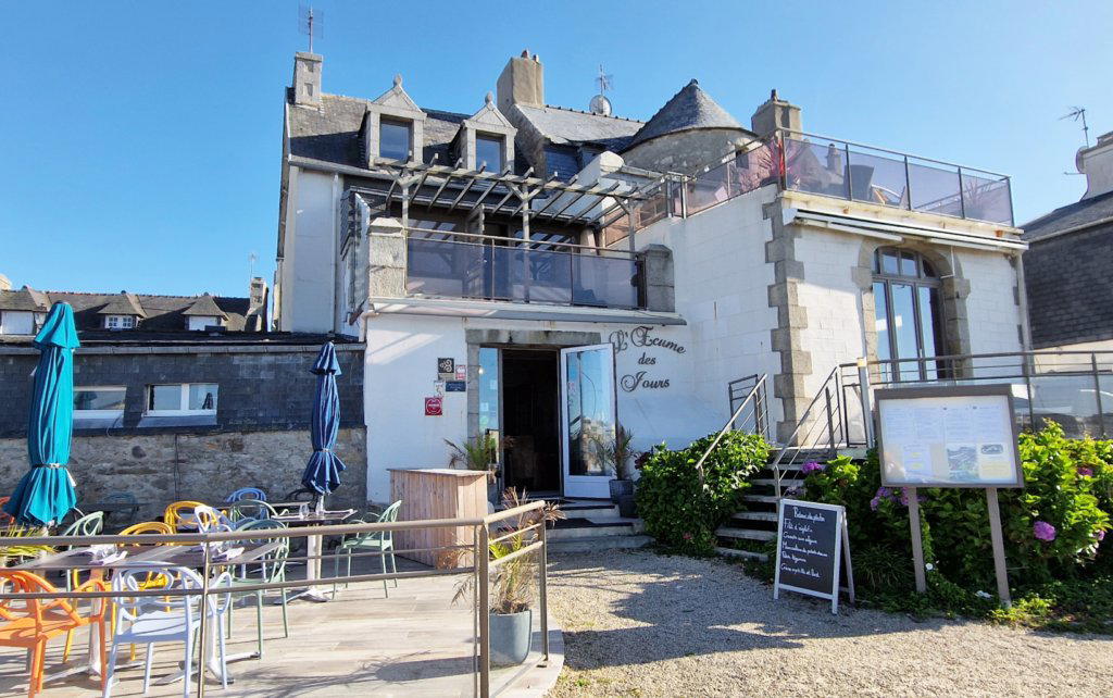 L'Ecume des Jours restaurant in Roscoff, France