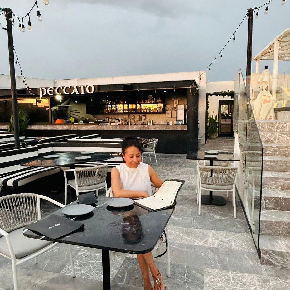 Peccato Exclusive Rooftop restaurant in Playa del Carmen, Mexico