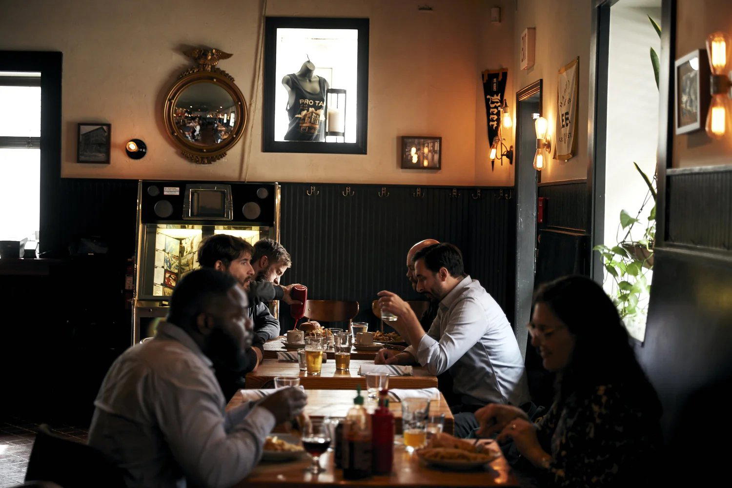 Prohibition Taproom restaurant in Philadelphia, United States