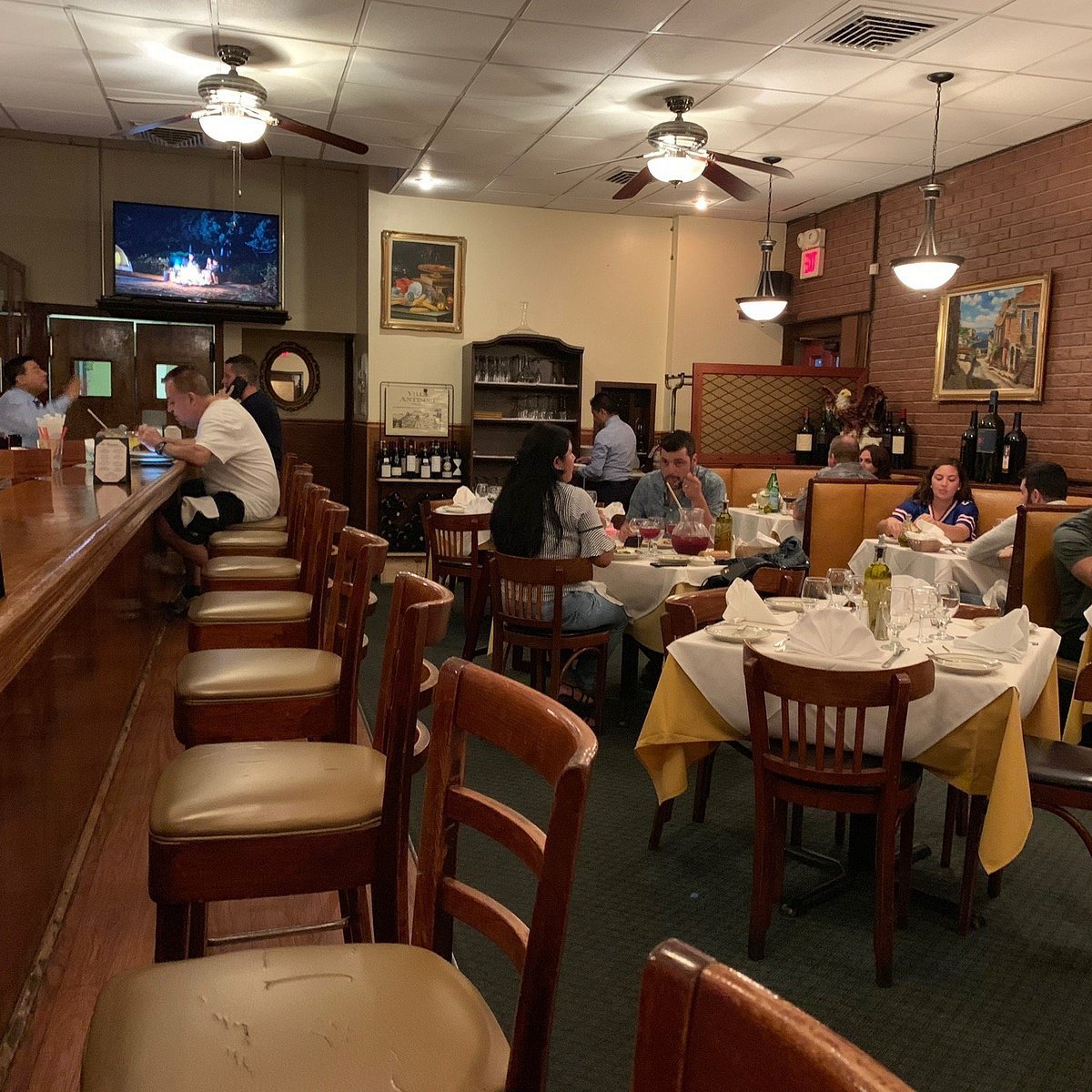 La Fiamma restaurant in Harrison, United States