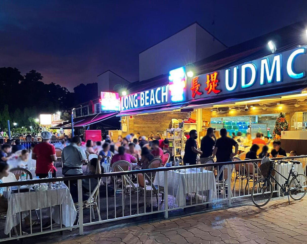 Long Beach UDMC Seafood Restaurant restaurant in Singapore, Singapore