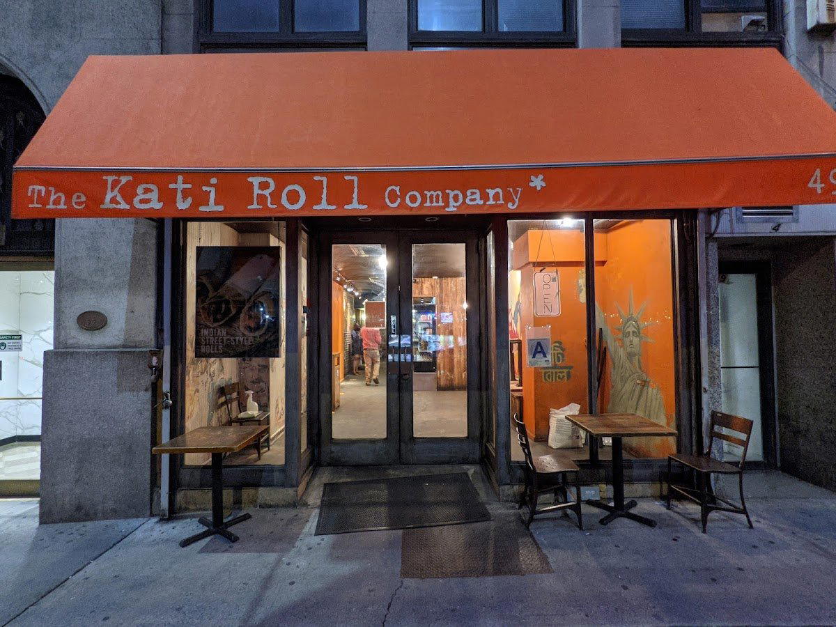 Kati Roll Co. restaurant in New York City, United States