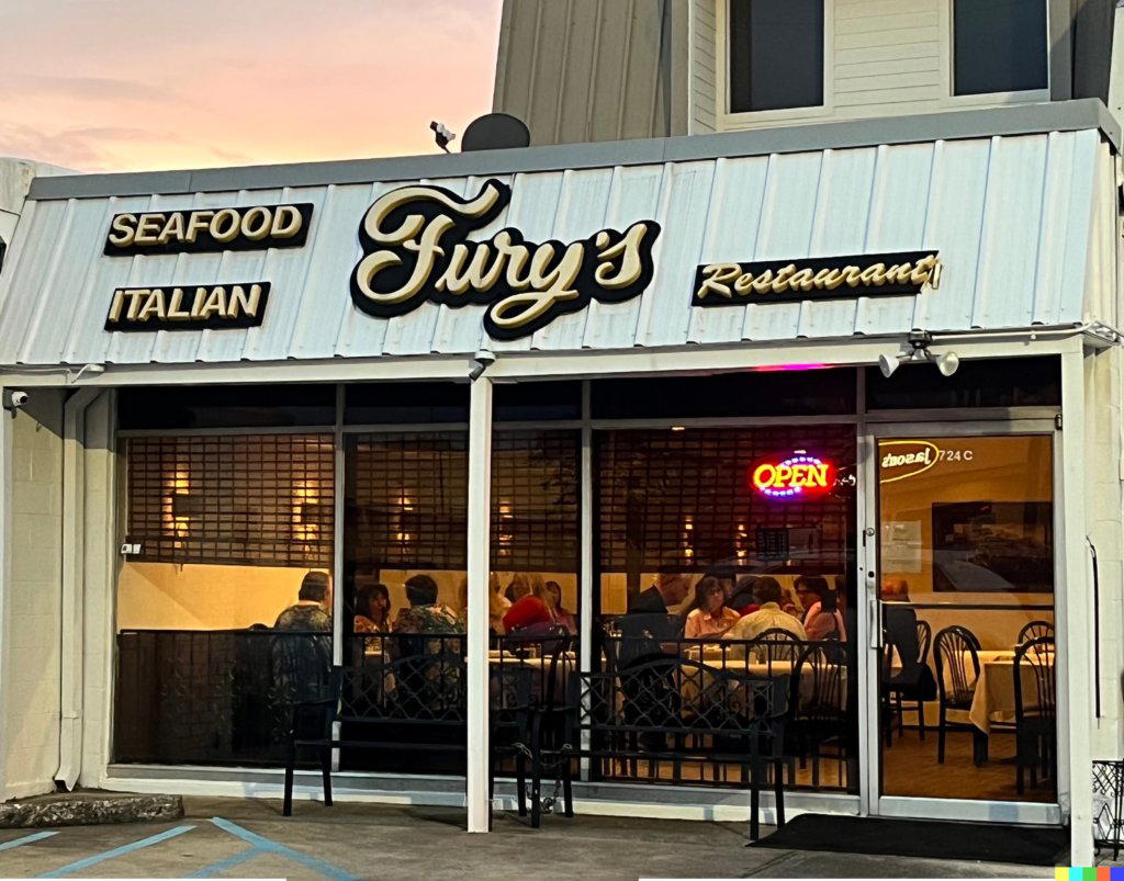 Fury's restaurant in Metairie, United States