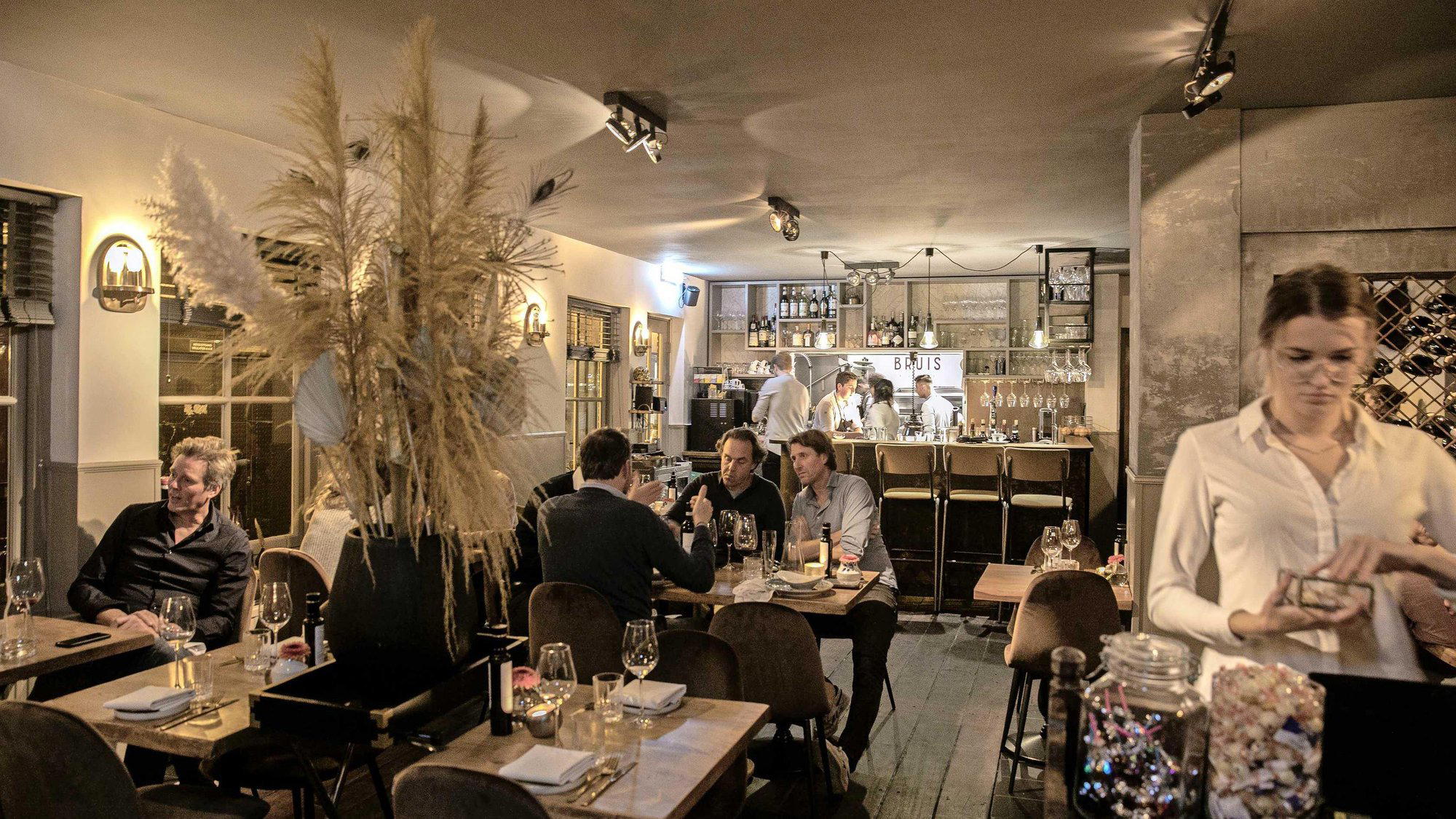 Brasserie Bruis restaurant in Amsterdam, Netherlands