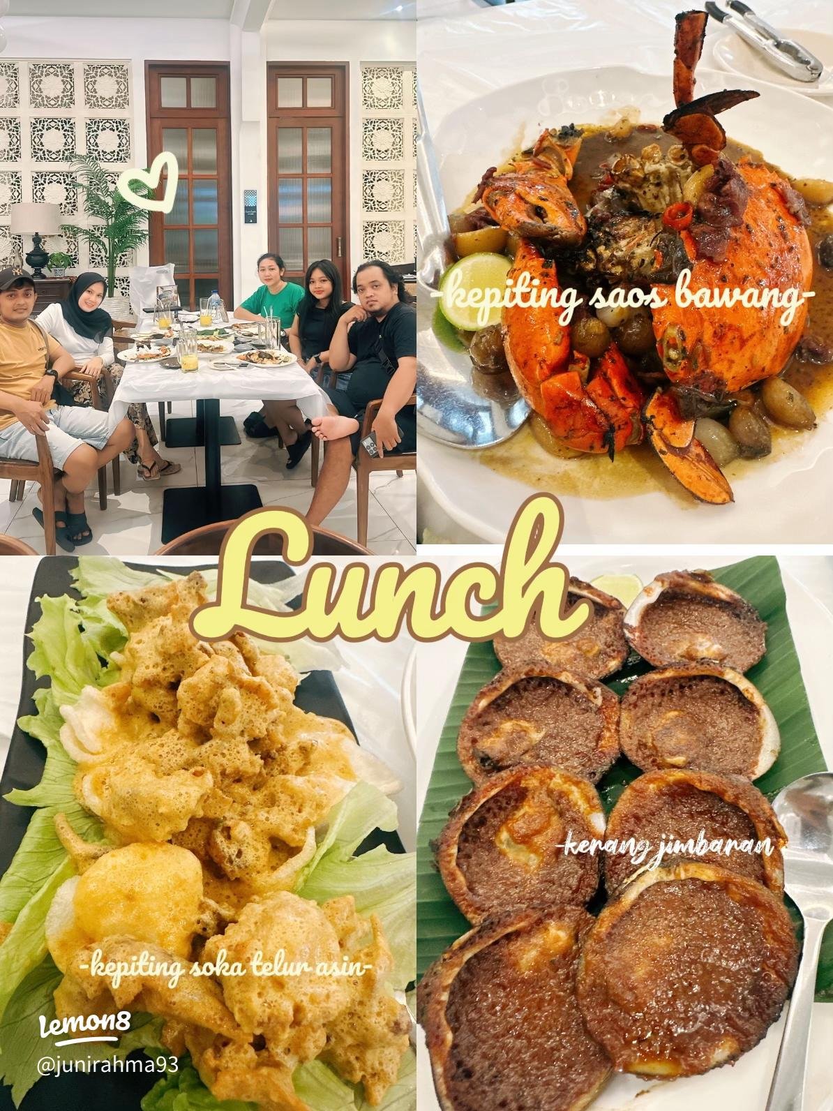 Layar Seafood KH Abdul Wahab Siamin restaurant in Surabaya