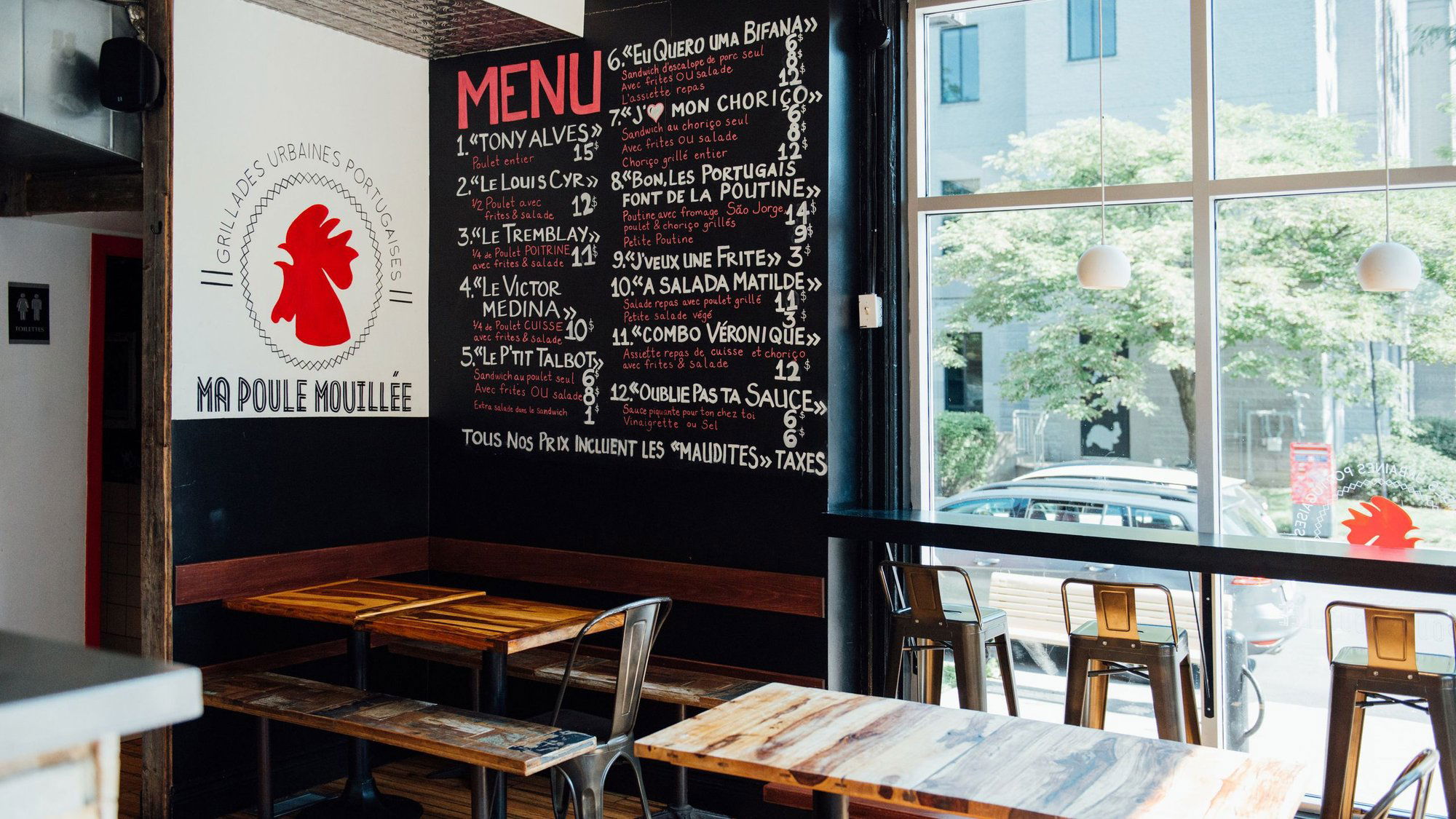 Ma Poule Mouillée, Restaurant in Montréal