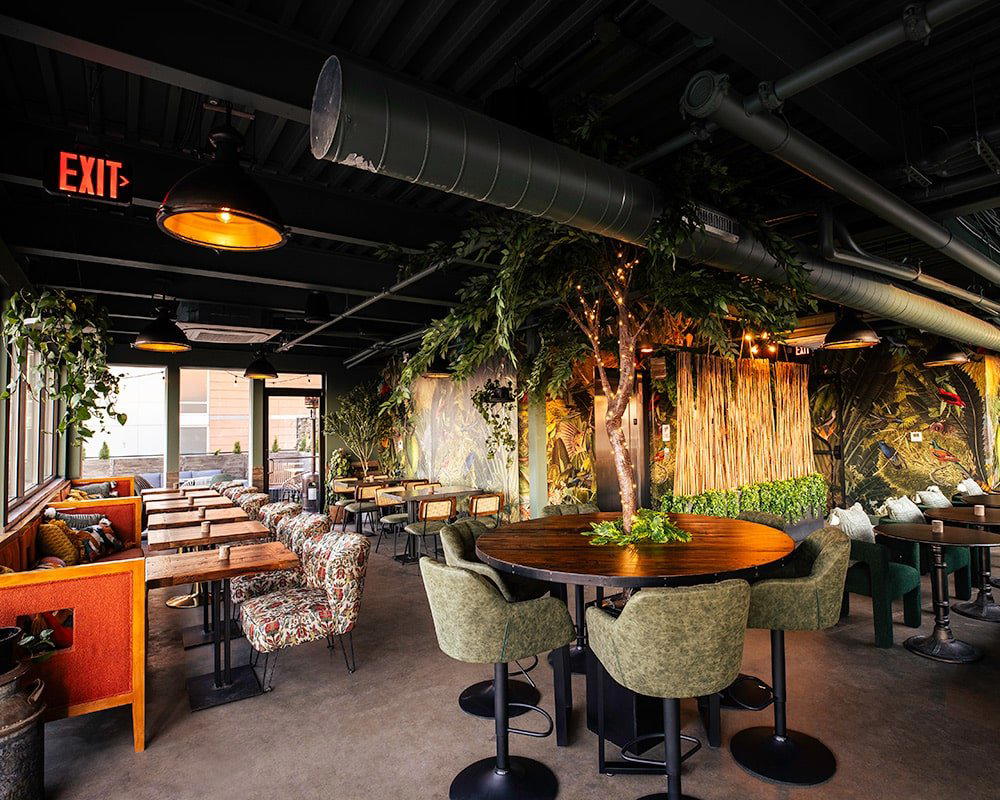 Treehouse Rooftop restaurant in Washington DC, United States