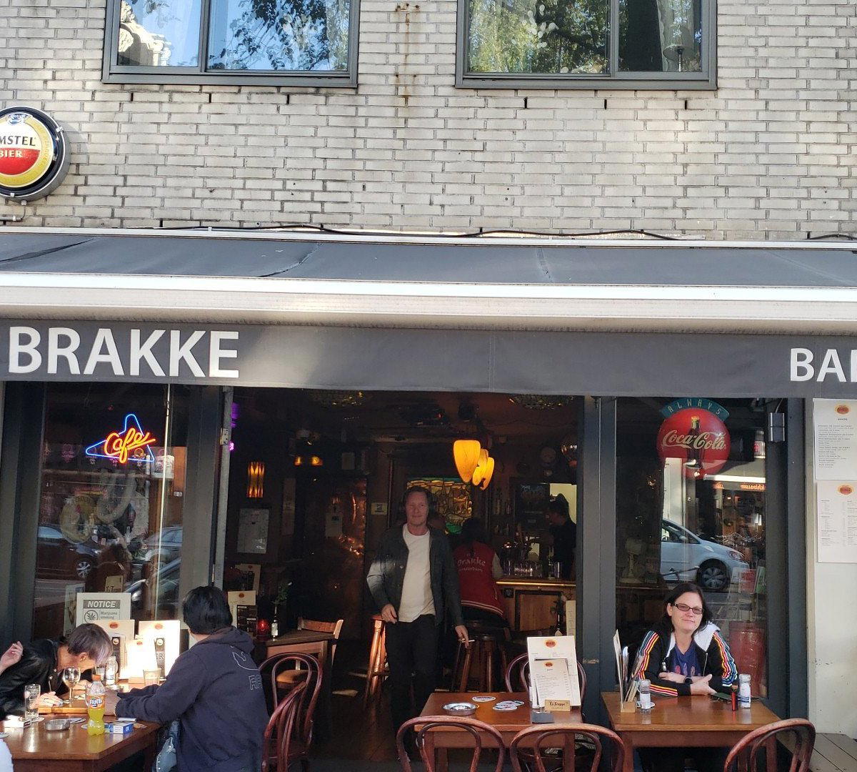 Café Brakke restaurant in Amsterdam, Netherlands