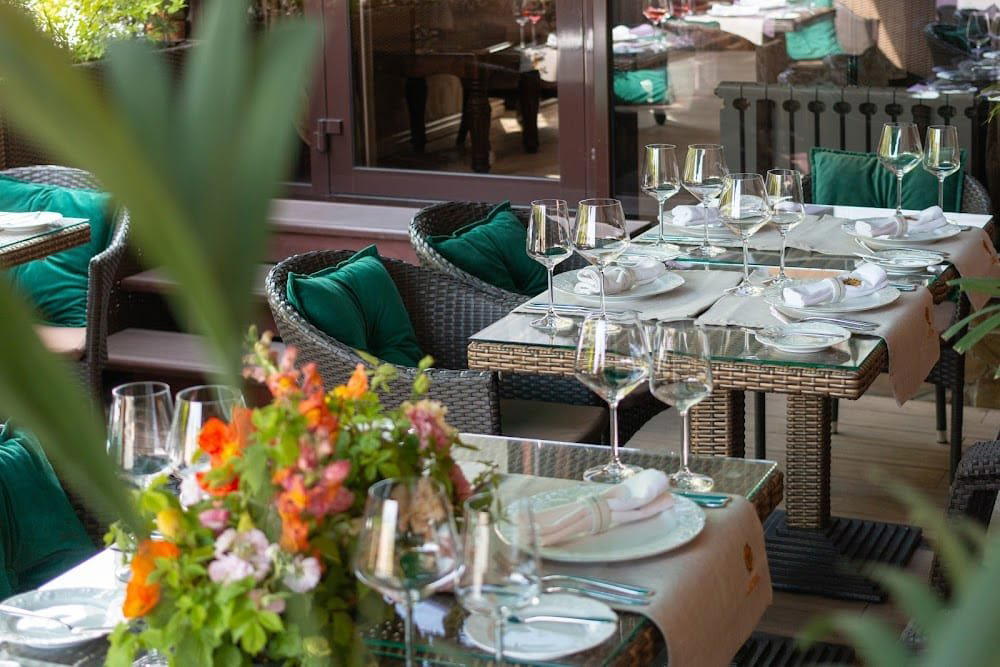The restaurant Sabor de la Vida de Patrick, banquet hall restaurant in Moscow, Russia