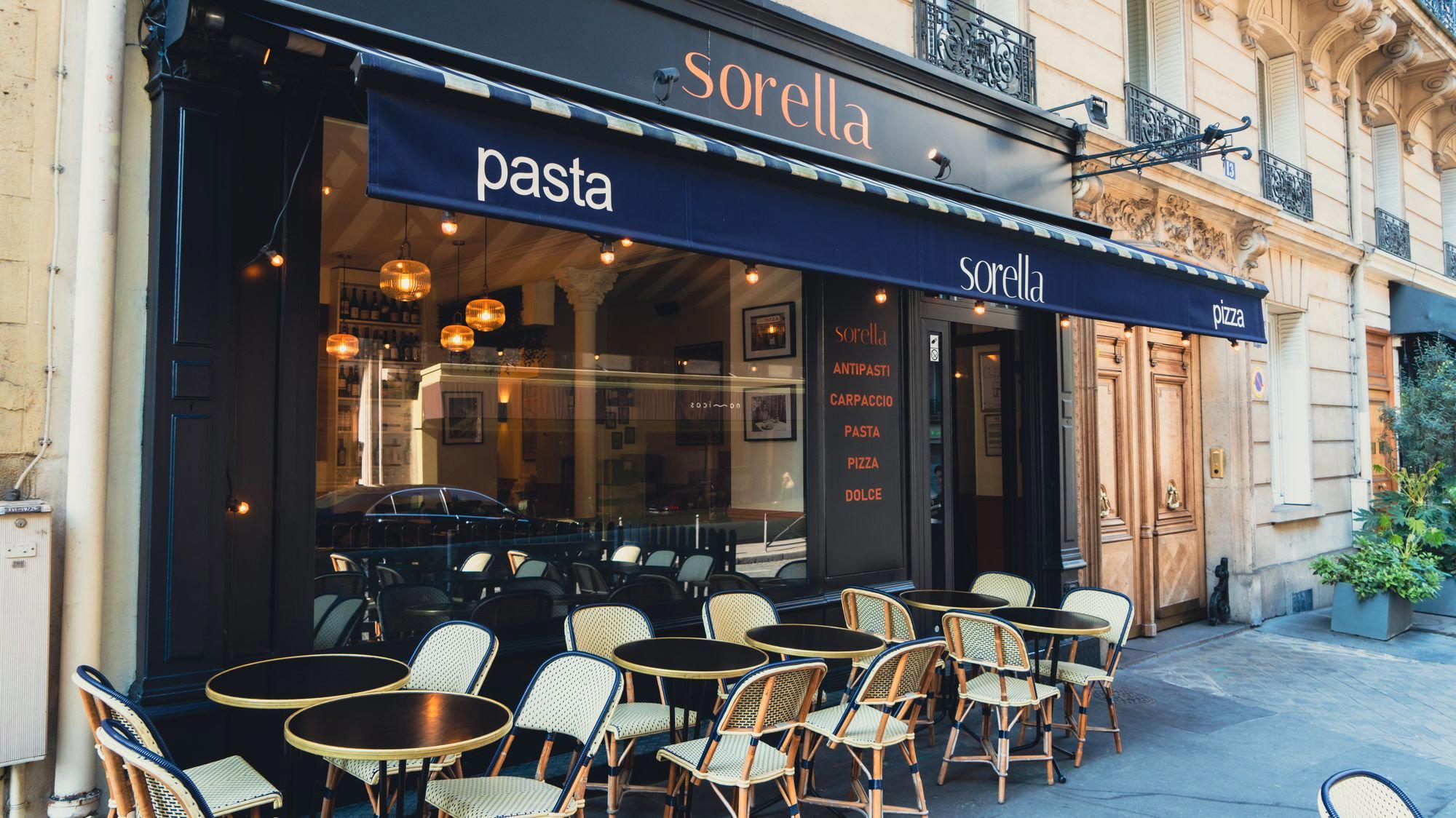 Sorella restaurant in Paris, France