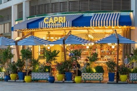 Capri By Bottega restaurant in Shanghai, China