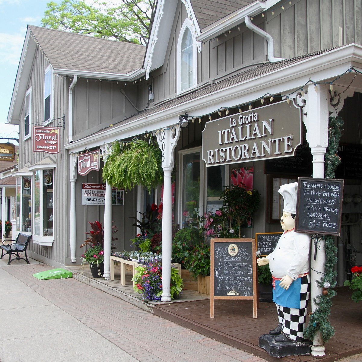 La Grotta On Main restaurant in Unionville, Canada