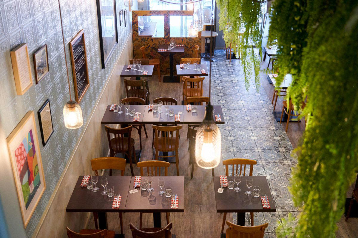 Bouchon Bât-d'Argent restaurant in Lyon, France