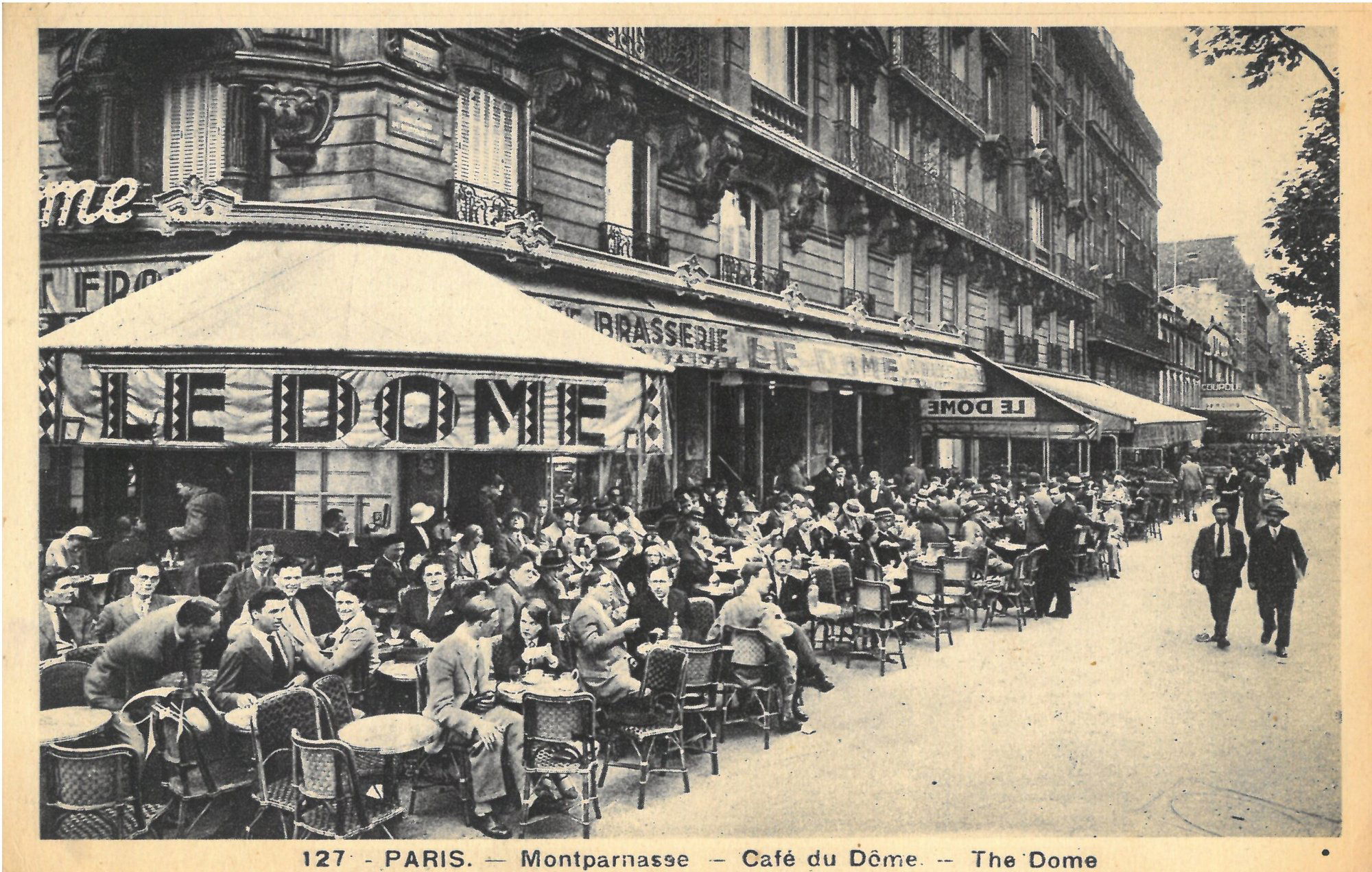 1929, Restaurant in Paris