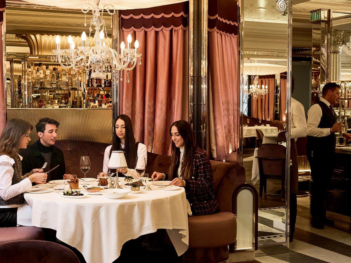 The Georgian at Harrods restaurant in London, United Kingdom