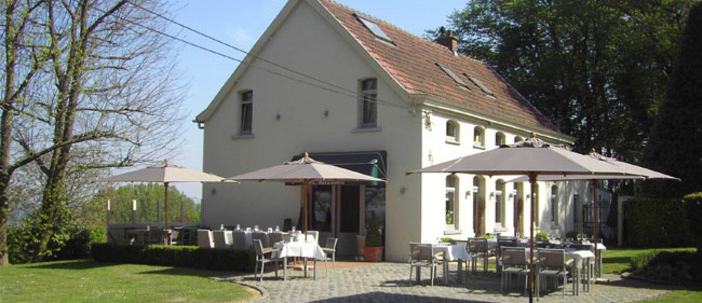 Les Marronniers restaurant in Frasnes Lez Anvaing, Belgium