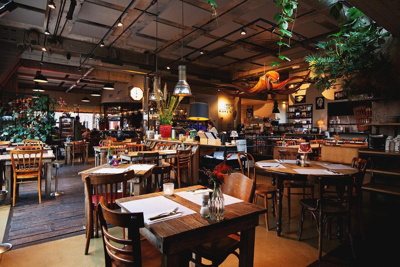 Osteria Vicini restaurant in Rotterdam, Netherlands