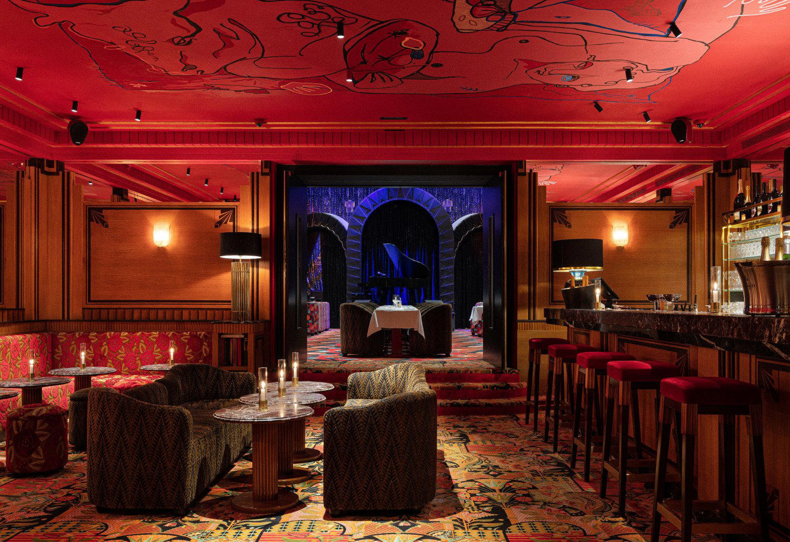 Le Boeuf sur le Toit restaurant in Paris, France