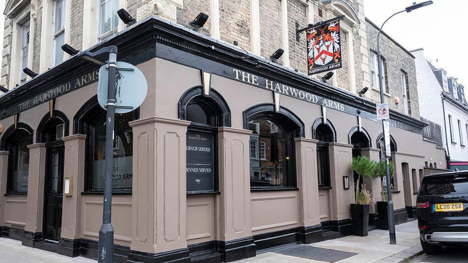 The Harwood Arms, Restaurant in London