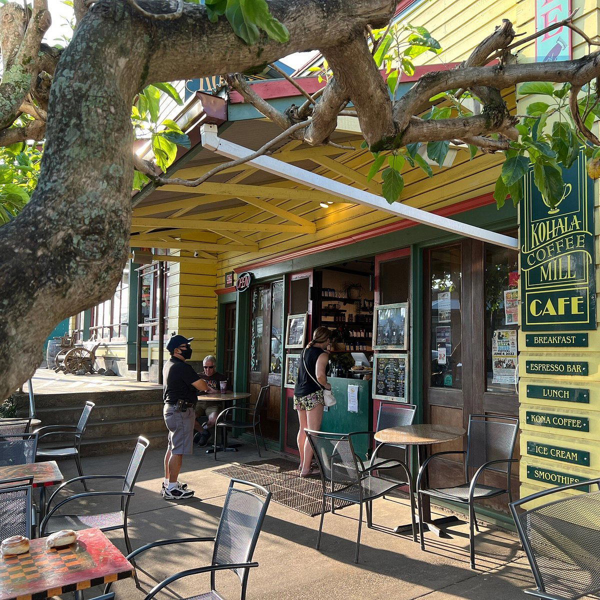 Kohala Coffee Mill restaurant in Hawi