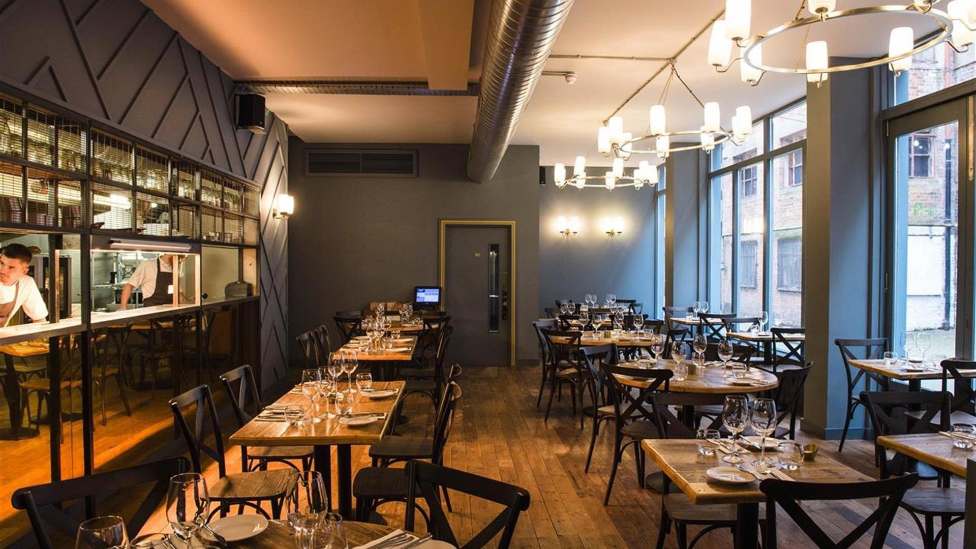 Muddlers Club restaurant in Belfast