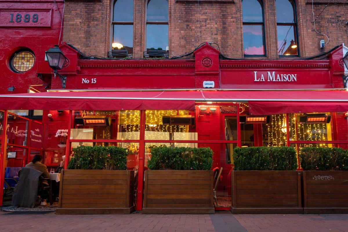 La Maison restaurant in Dublin, Ireland