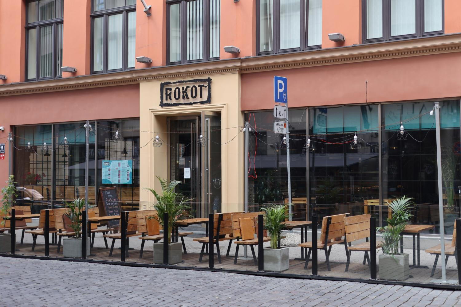 Rokot restaurant in Riga, Latvia