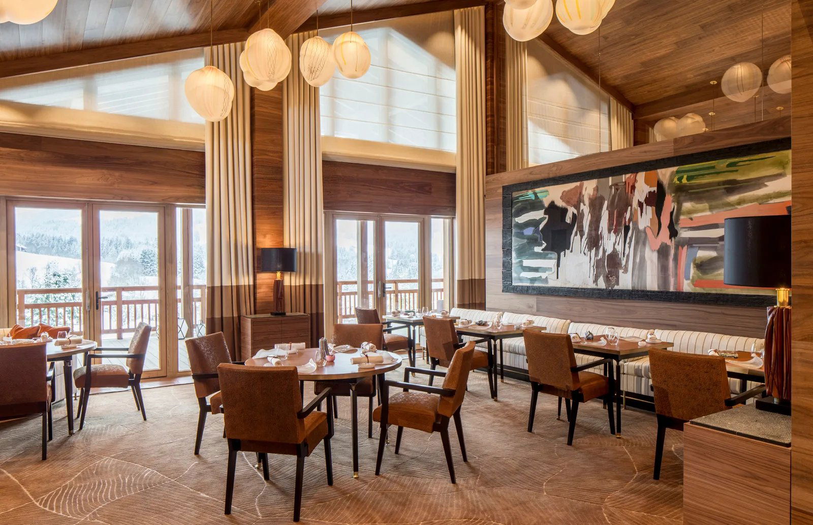 Brasserie Benjamin, Restaurant in Megève